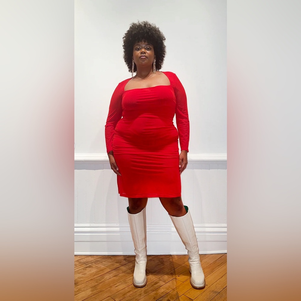 NWT Wray Marilis dress in tomato size 5XL